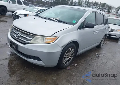 2012 Honda Odyssey Ex-L из США, поврежденный, VIN 5FNRL5H60CB094097